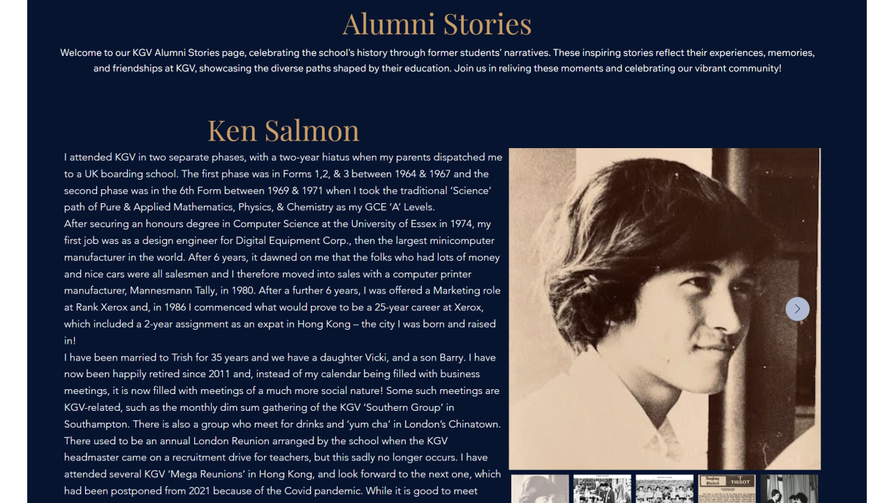 alumni stories